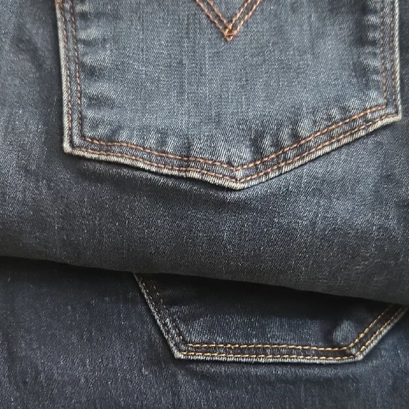 Men's Dark Blue Jeans - Picture 1 of 1